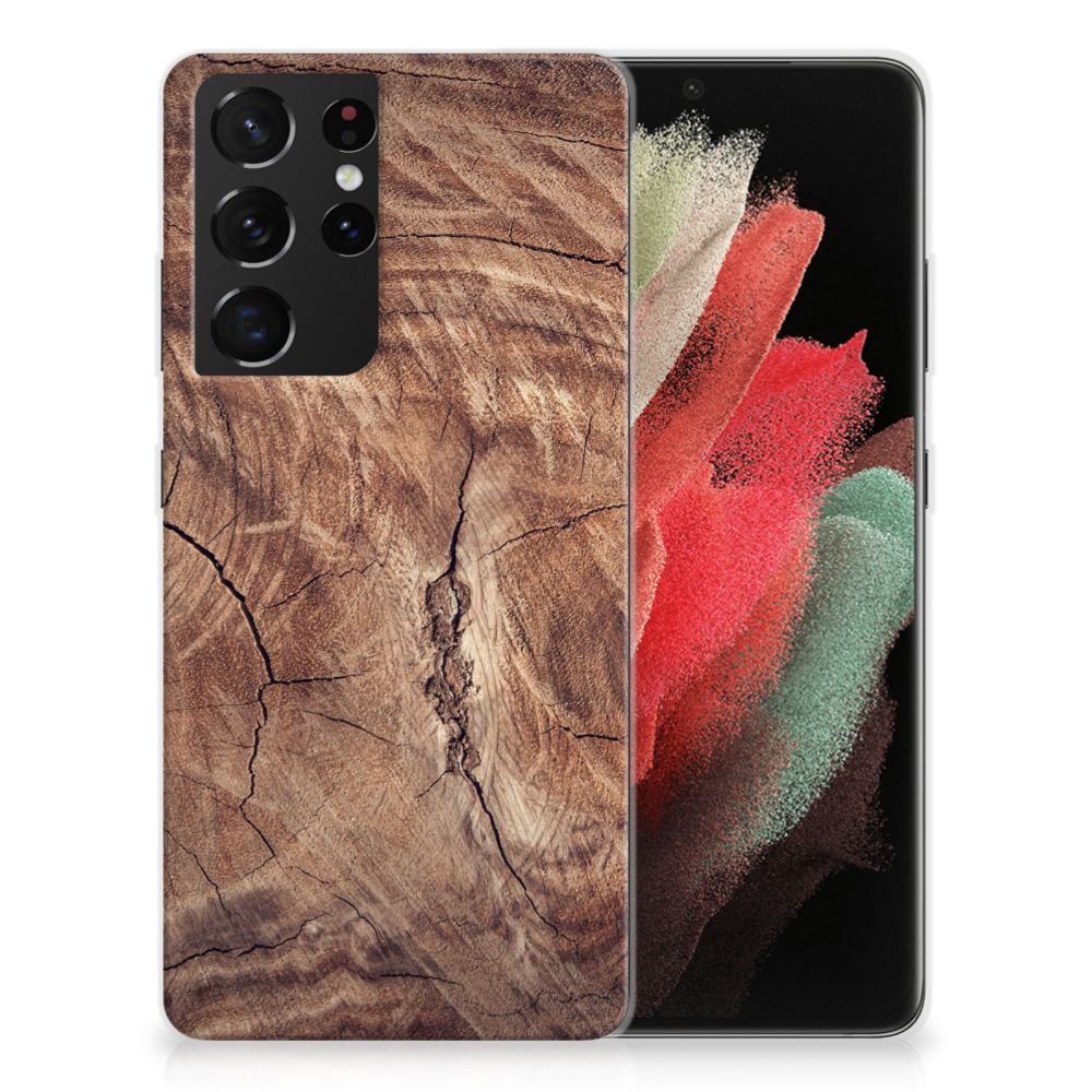 Samsung Galaxy S21 Ultra Bumper Hoesje Tree Trunk B2C Telecom