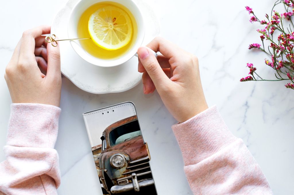 Alcatel 1S 2020 Telefoonhoesje met foto Vintage Auto