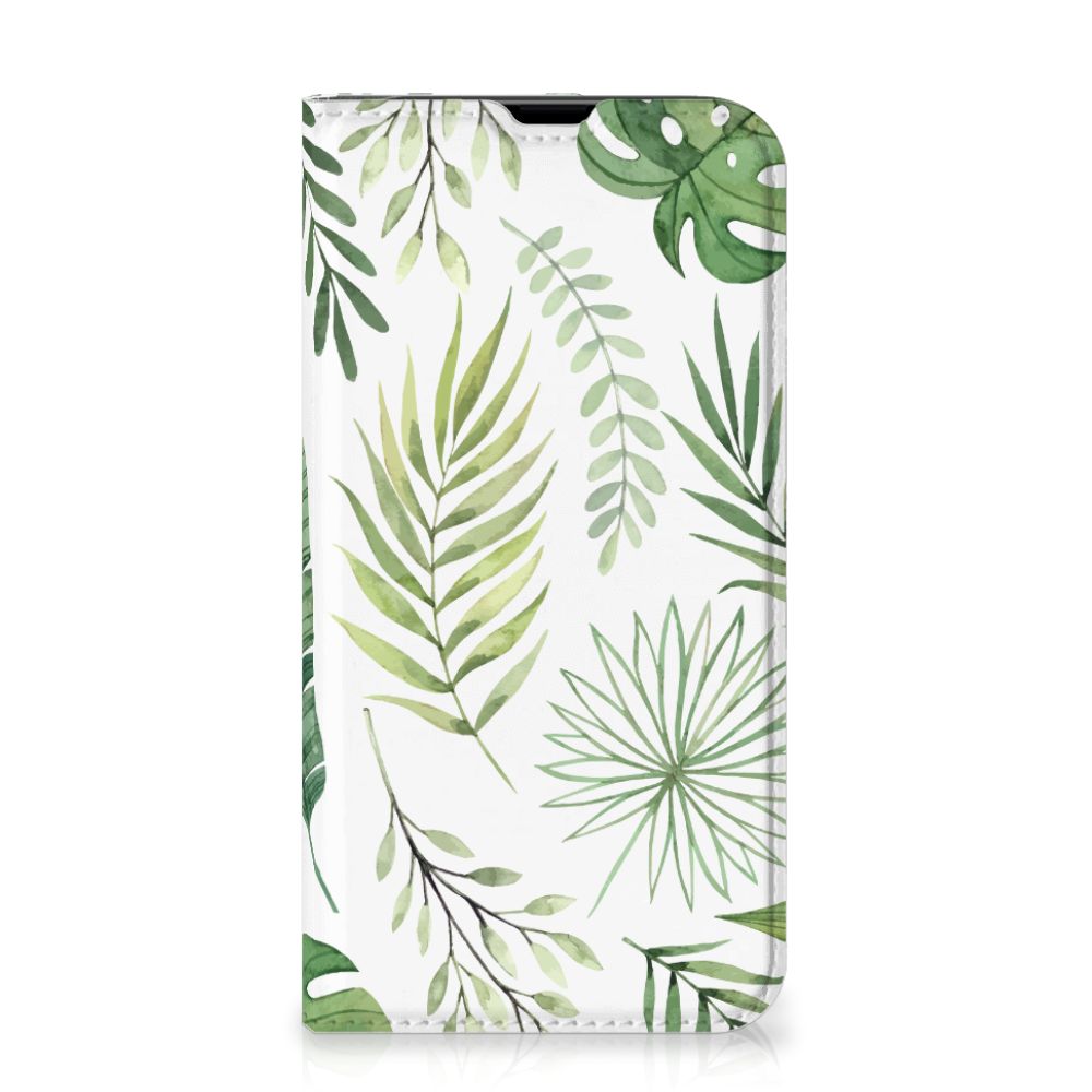 iPhone 13 Pro Smart Cover Leaves met een fris bladerenpatroon voor een stijlvolle uitstraling 🌿.