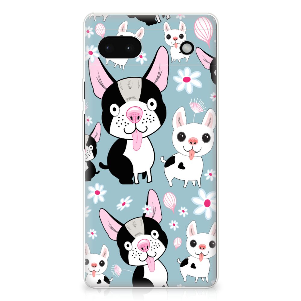 Google Pixel 6A TPU Hoesje Hondjes B2C Telecom