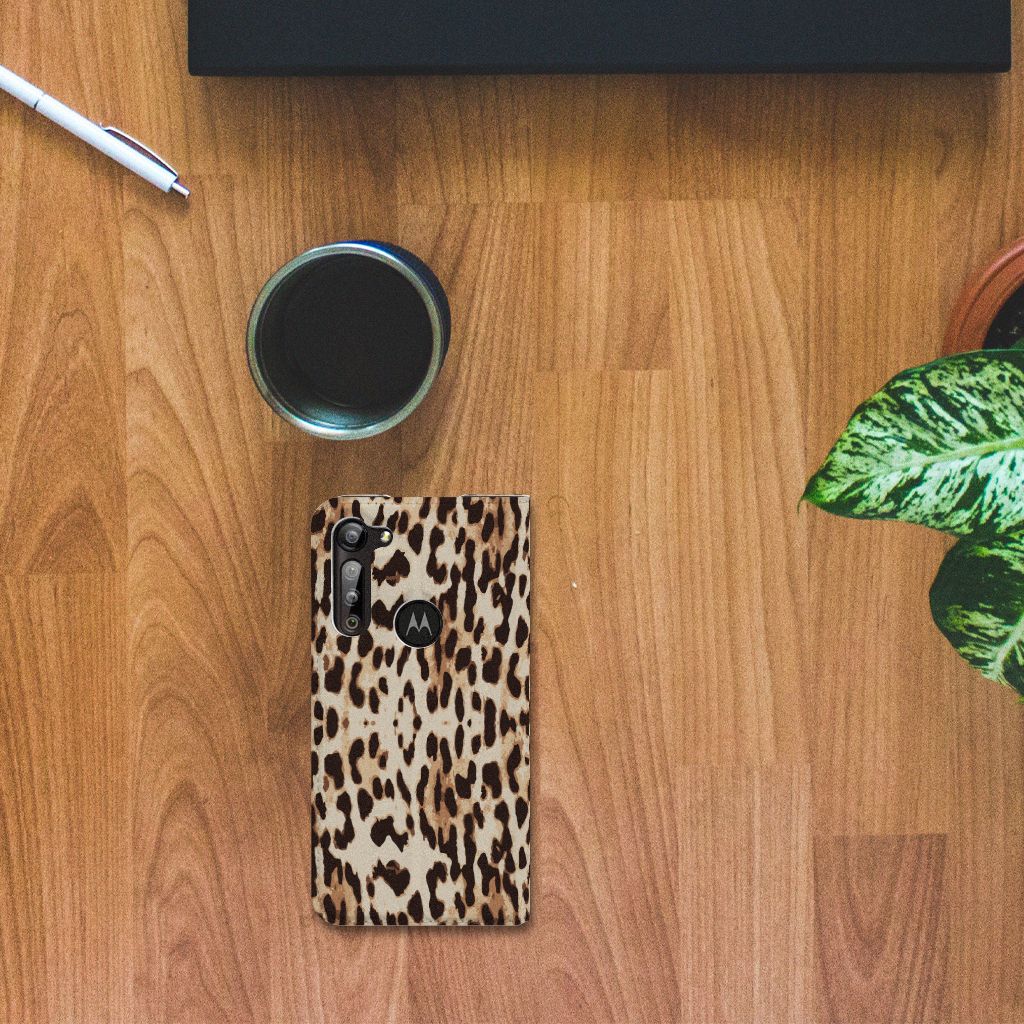 Motorola Moto G8 Power Hoesje maken Leopard - B2C Telecom