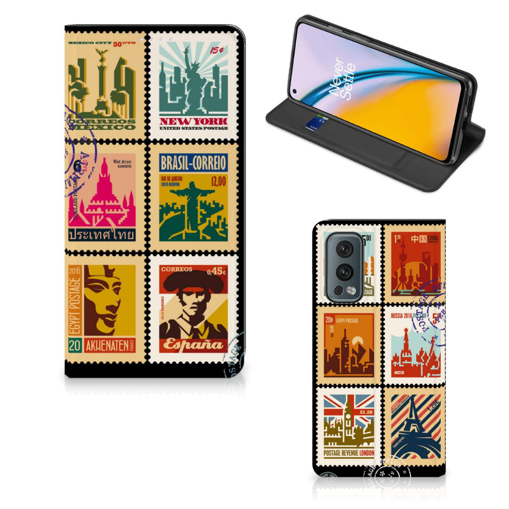 OnePlus Nord 2 5G Book Cover Postzegels
