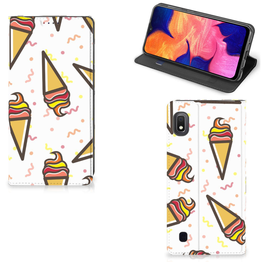 Samsung Galaxy A10 Flip Style Cover Icecream