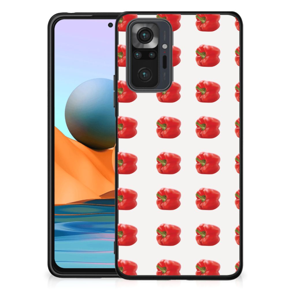 Xiaomi Redmi Note 10 Pro Back Cover Hoesje Paprika Red