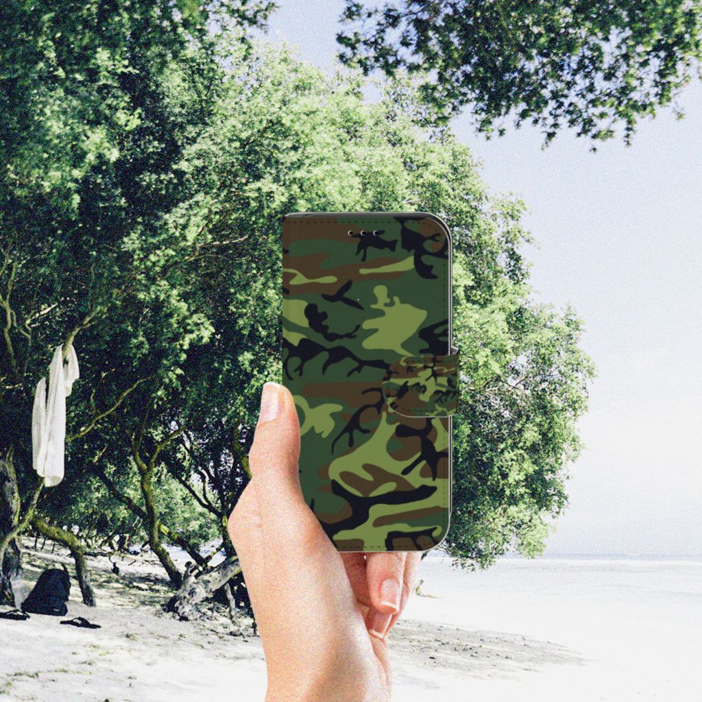 Apple iPhone 11 Pro Telefoon Hoesje Army Dark
