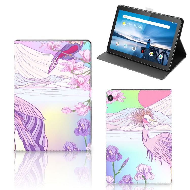 Lenovo Tablet M10 Flip Case Bird