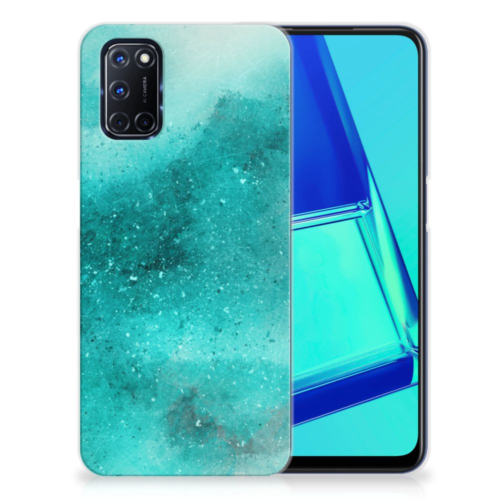 Hoesje maken OPPO A52 | A72 Painting Blue