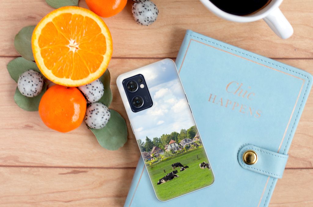 OPPO Reno 7 5G | Find X5 Lite TPU Hoesje Koeien B2C Telecom