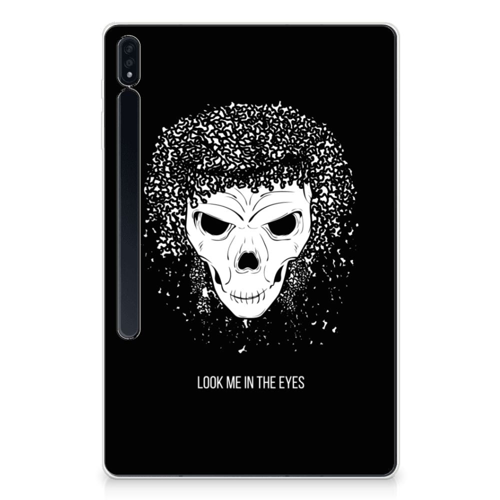 Tablet BackCover Samsung Galaxy Tab S7 Plus | S8 Plus Skull Hair