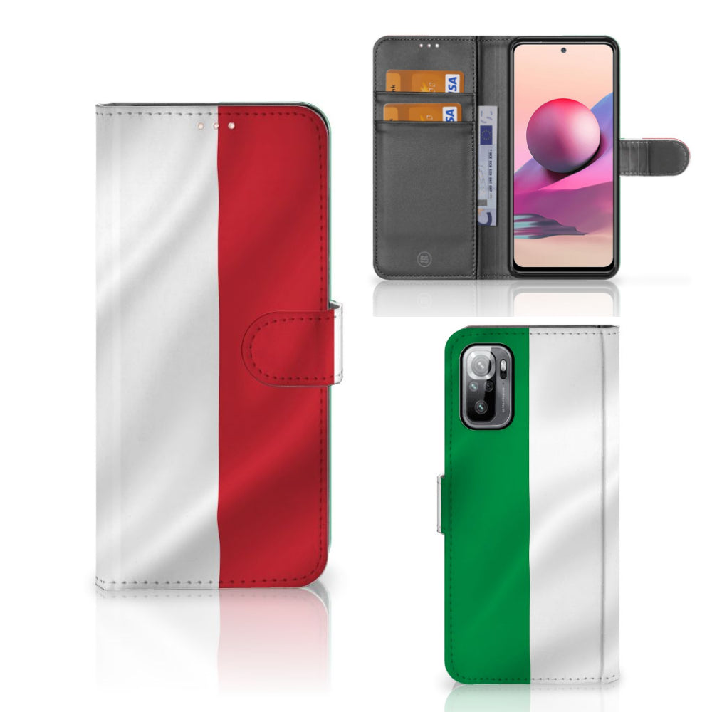 Xiaomi Redmi Note 10/10T 5G | Poco M3 Pro Bookstyle Case Italië