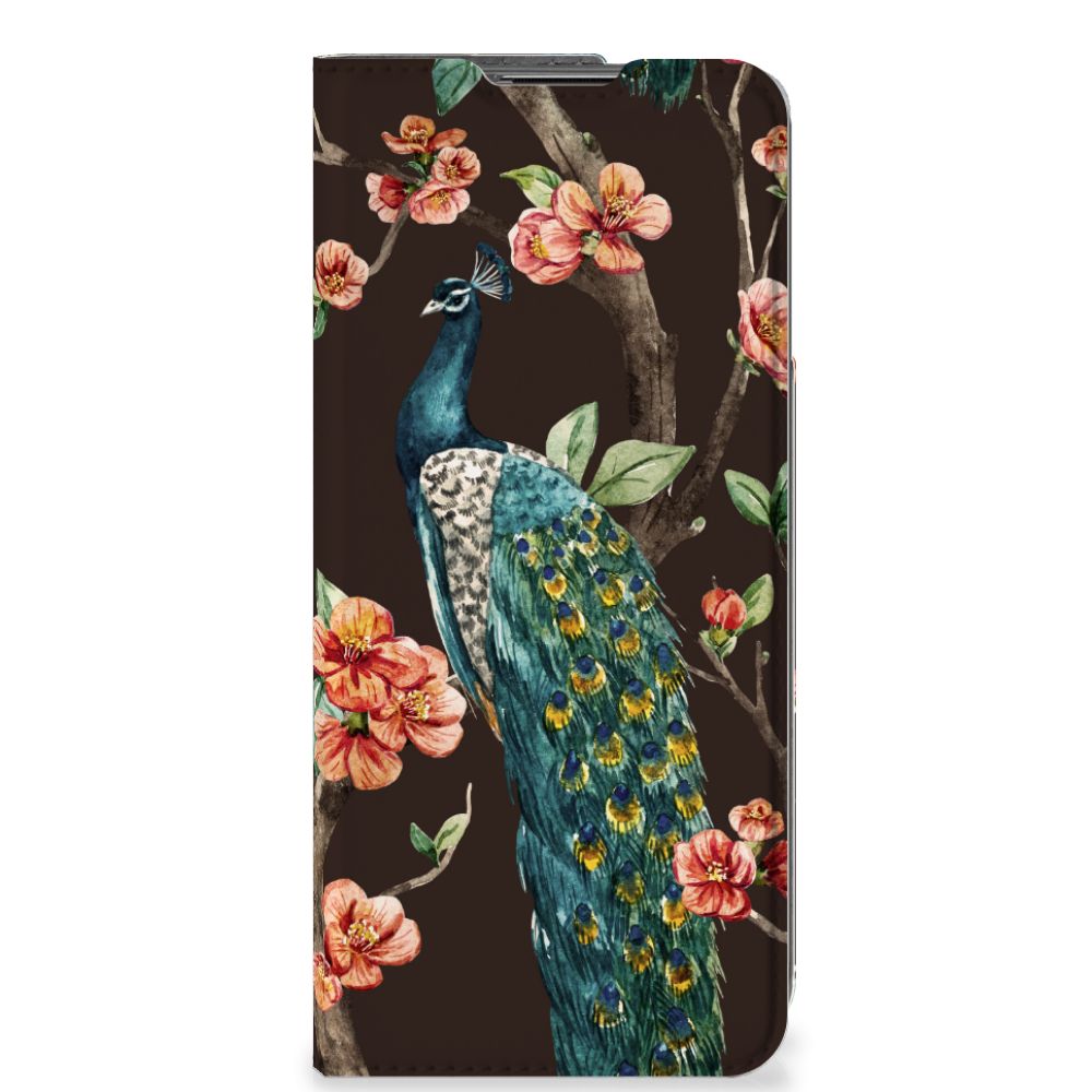 OnePlus Nord CE 2 5G Hoesje maken Pauw met Bloemen - B2C Telecom
