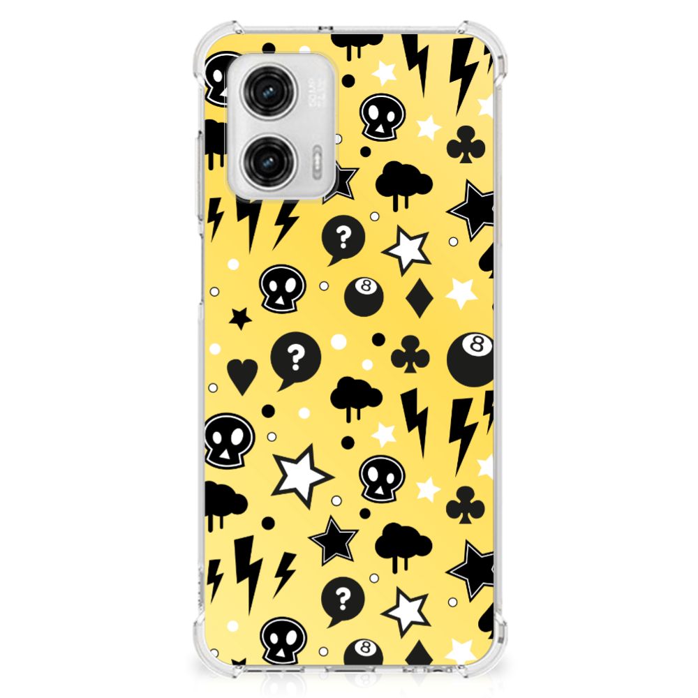 Extreme Case Motorola Moto G73 Punk Geel