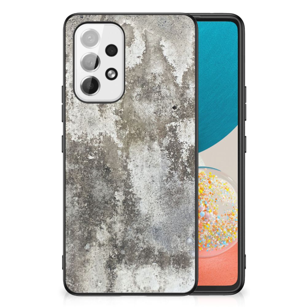 Samsung Galaxy A53 Marmeren Print Telefoonhoesje Beton Print