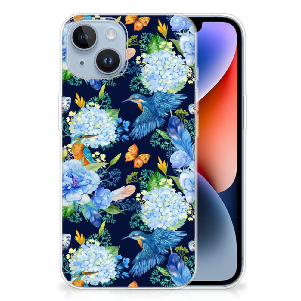 TPU Hoesje voor Apple iPhone 14 IJsvogel