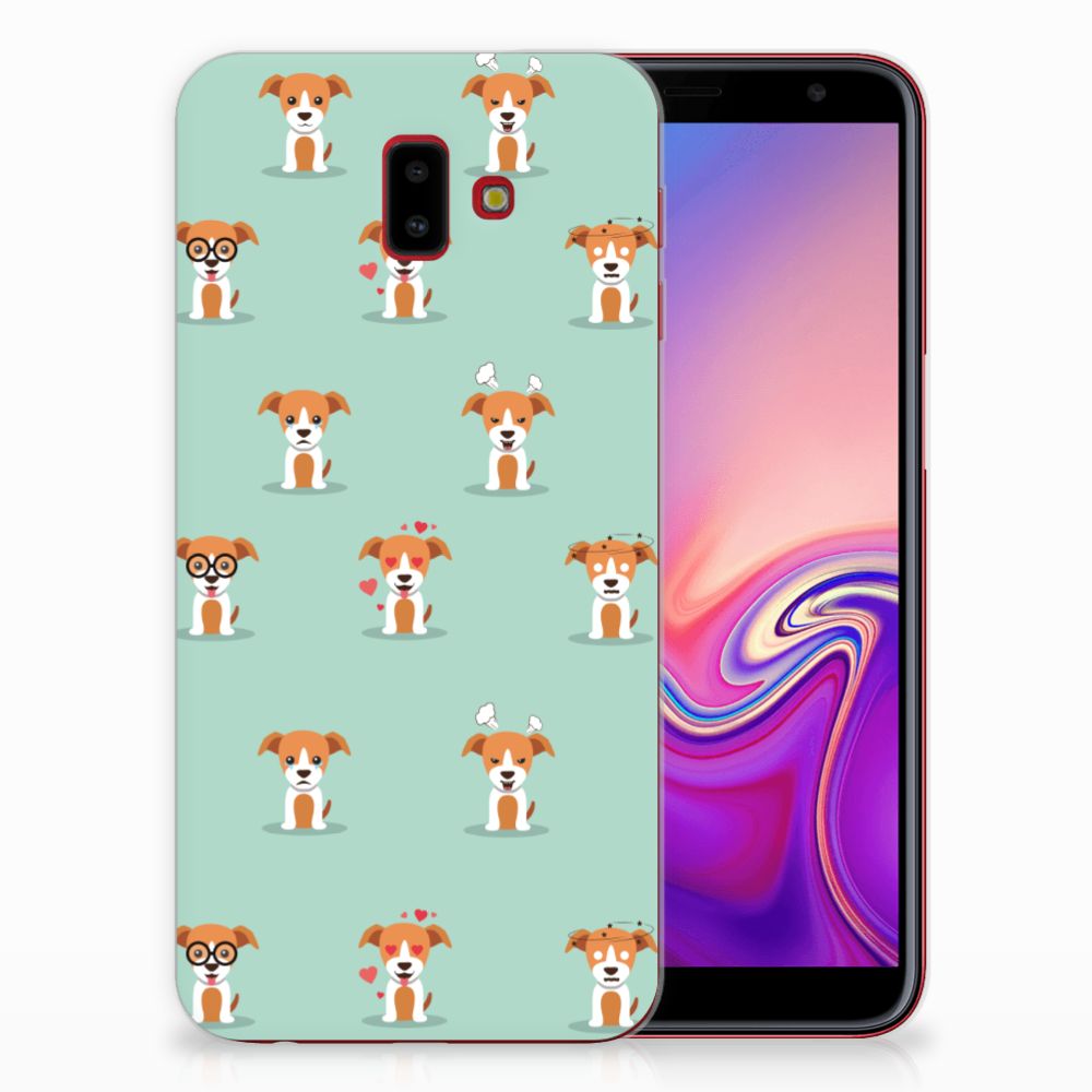 Samsung Galaxy J6 Plus (2018) TPU Hoesje Pups