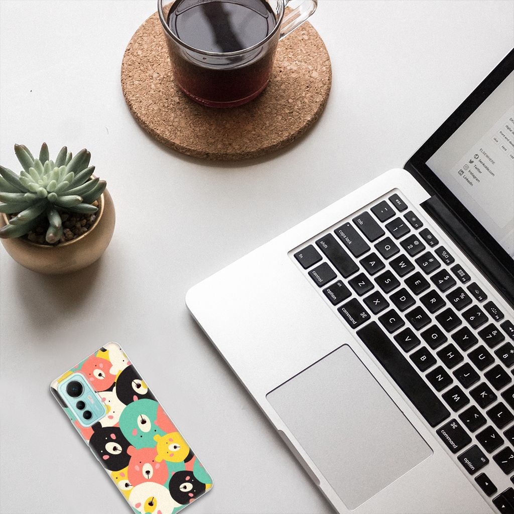Xiaomi 12 Lite Telefoonhoesje met Naam Bears B2C Telecom