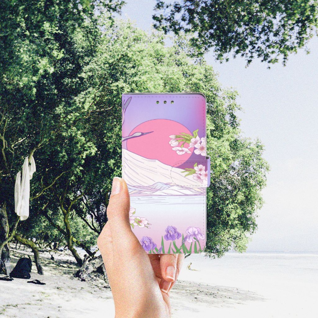 Sony Xperia XZ1 Telefoonhoesje met Pasjes Bird Flying