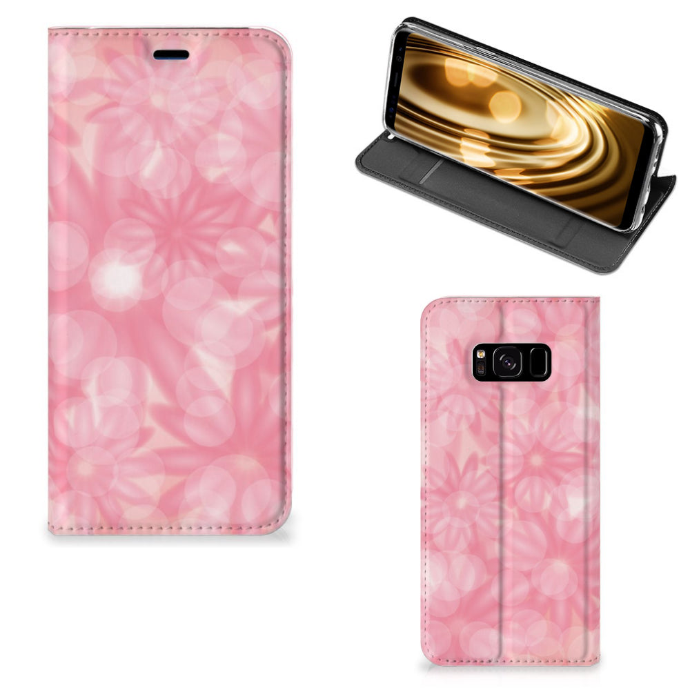 Samsung Galaxy S8 Smart Cover Spring Flowers
