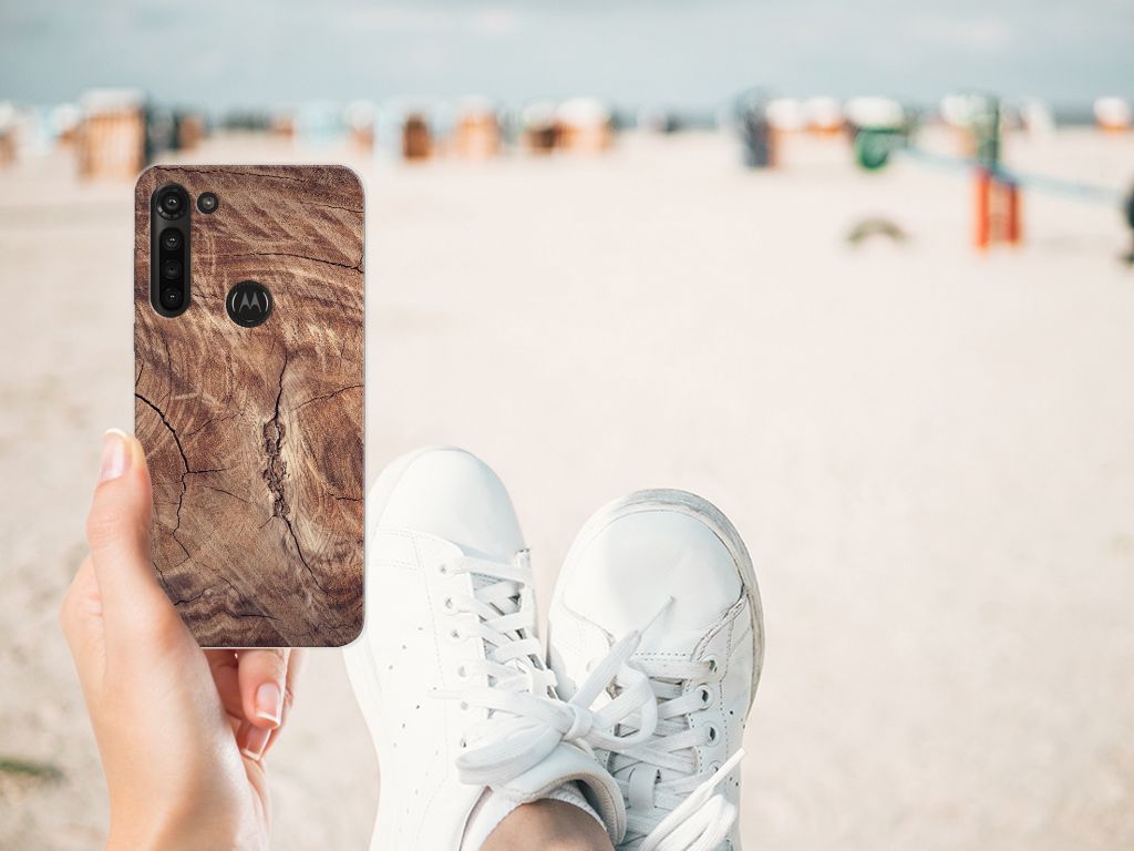 Motorola Moto G8 Power Bumper Hoesje Tree Trunk B2C Telecom