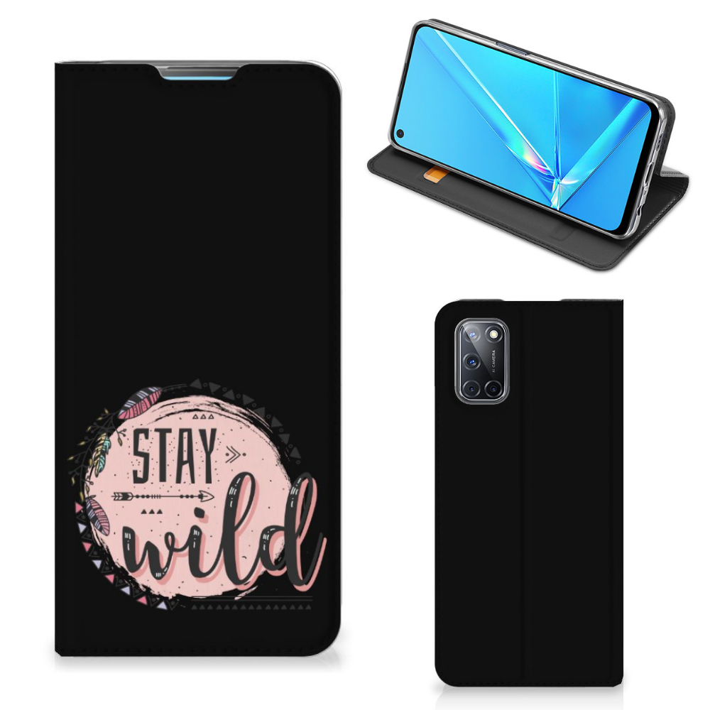 OPPO A52 | A72 Magnet Case Boho Stay Wild - B2C Telecom