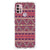 Motorola Moto G30 | G20 | G10 Doorzichtige Silicone Hoesje Aztec Paars B2C Telecom