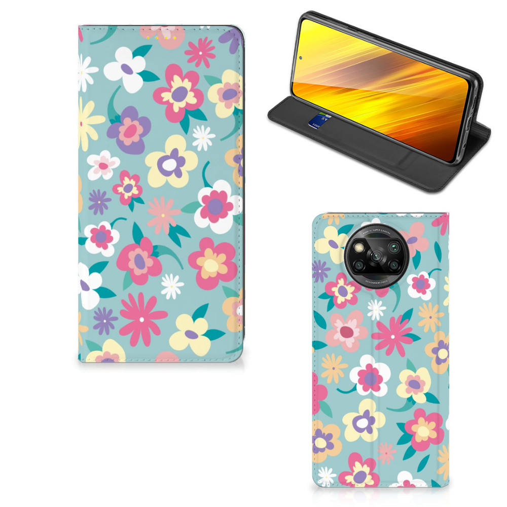 Xiaomi Poco X3 Pro | Poco X3 Smart Cover Flower Power - B2C Telecom