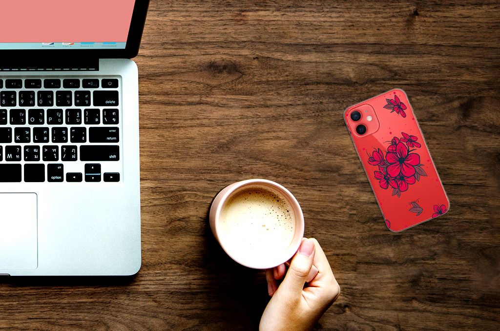 iPhone 12 Mini TPU Case Blossom Red B2C Telecom