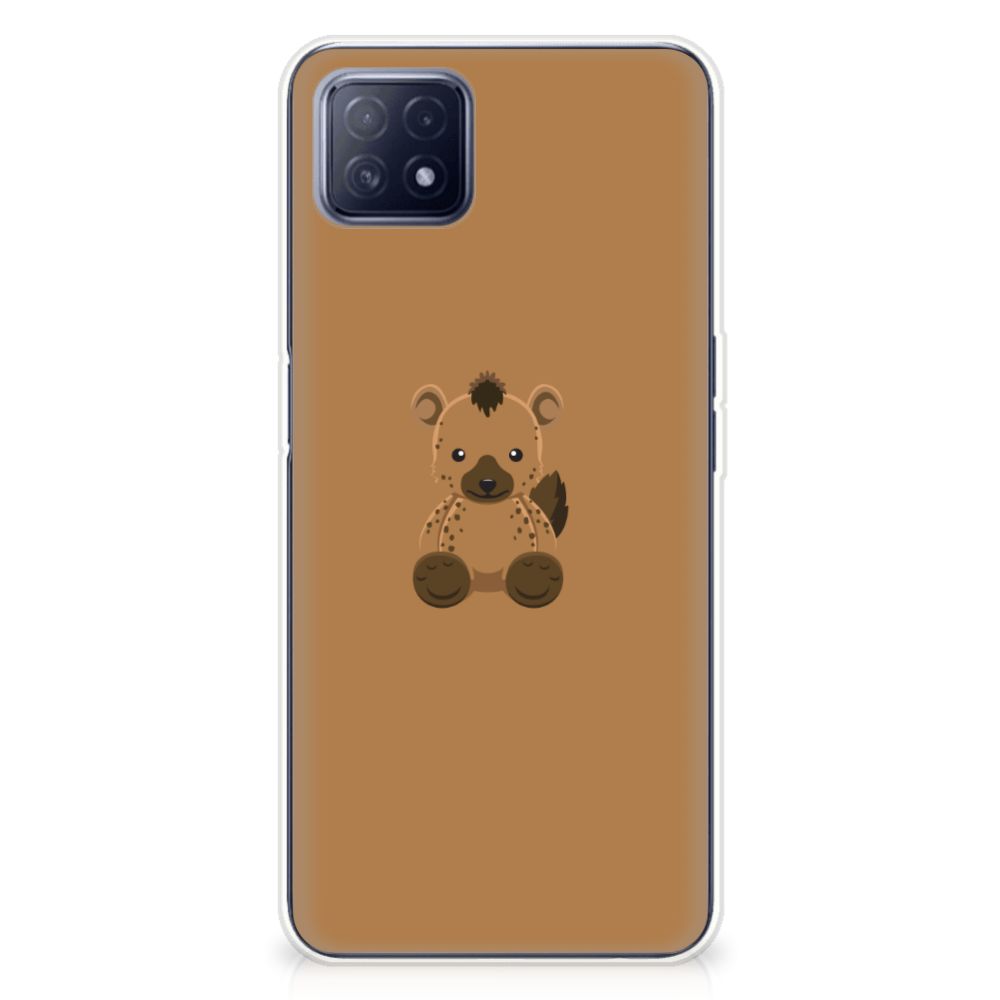 OPPO A53 5G | OPPO A73 5G Telefoonhoesje met Naam Baby Hyena B2C Telecom