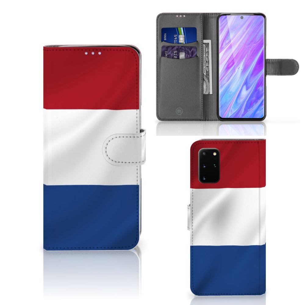 Samsung Galaxy S20 Plus Bookstyle Case Nederlandse Vlag