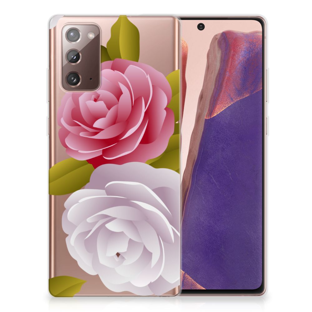 Samsung Note 20 TPU Case Roses