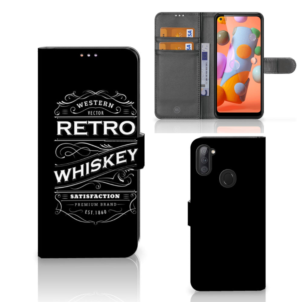 Samsung Galaxy M11 | A11 Book Cover Whiskey