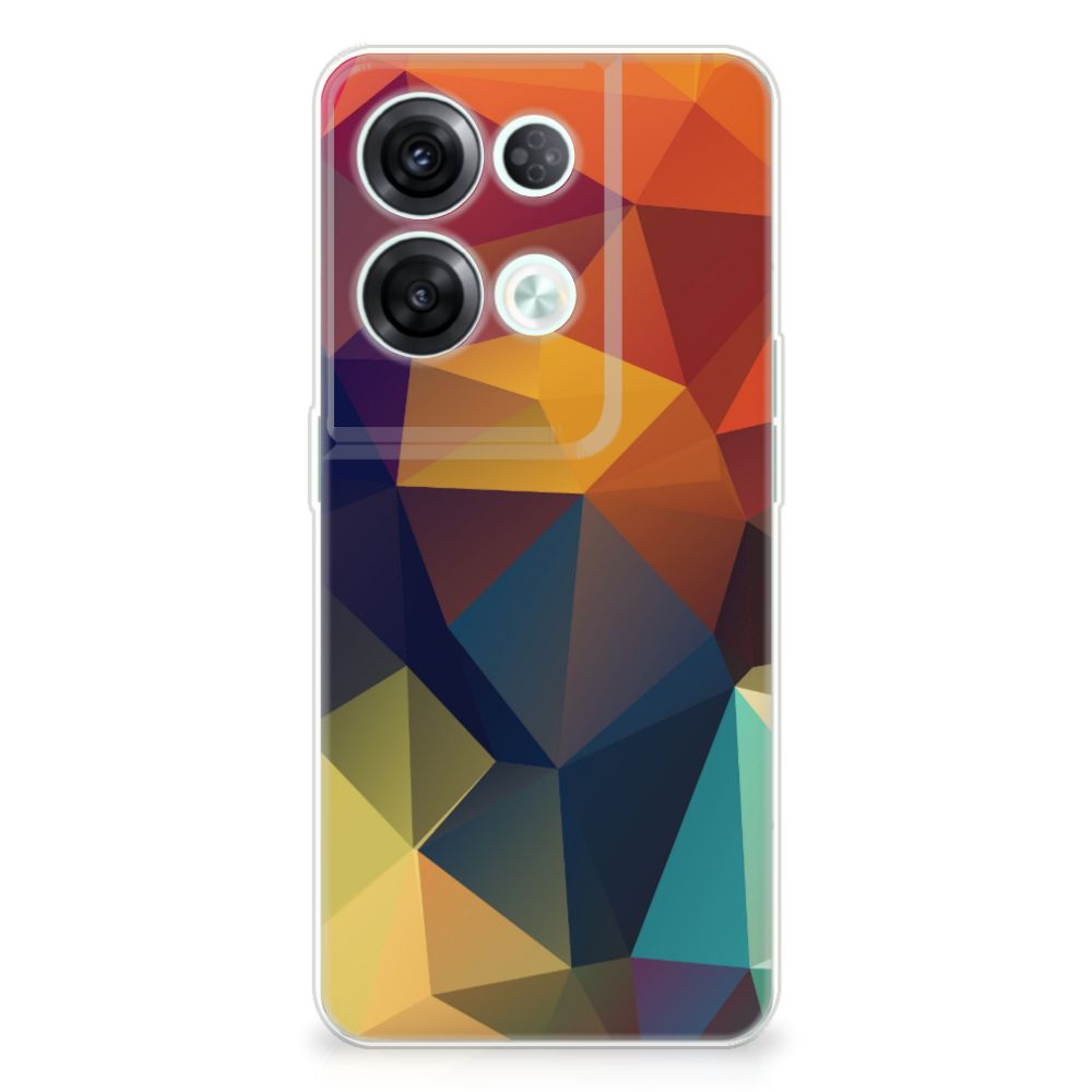 OPPO Reno8 Pro TPU Hoesje Polygon Color B2C Telecom
