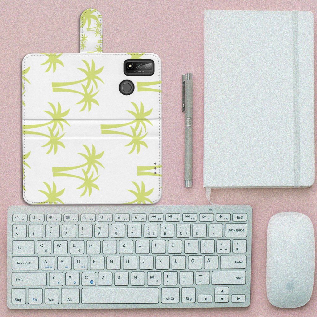 Huawei P Smart 2020 Hoesje Palmtrees