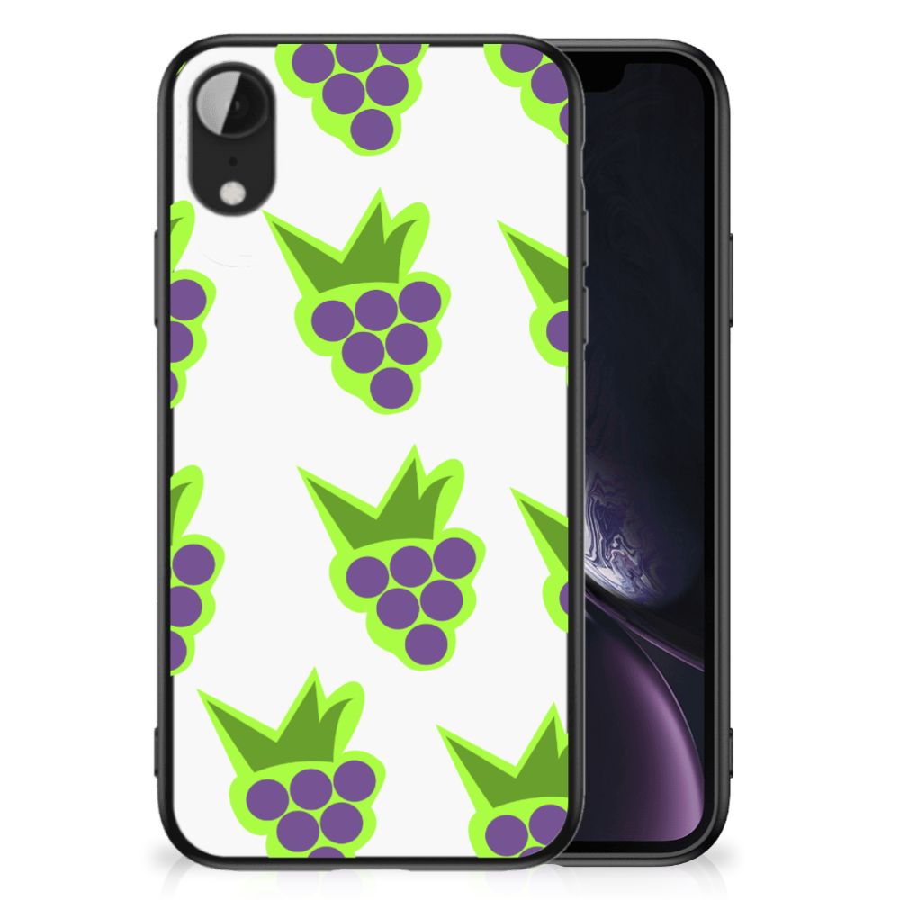 Apple iPhone XR Back Cover Hoesje Druiven