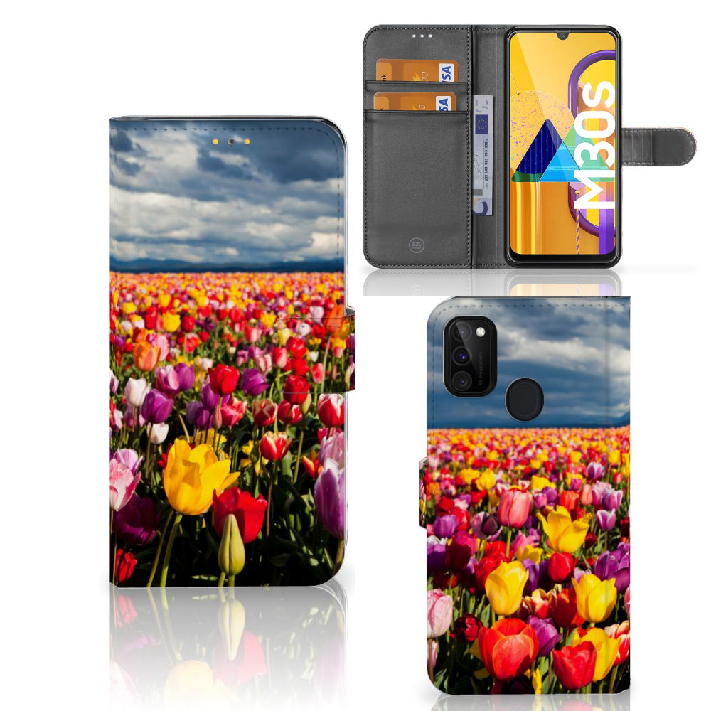 Samsung Galaxy M21 | M30s Hoesje Tulpen