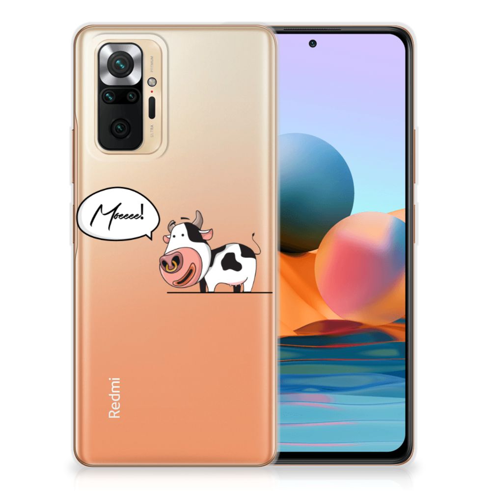 Xiaomi Redmi Note 10 Pro Telefoonhoesje met Naam Cow B2C Telecom