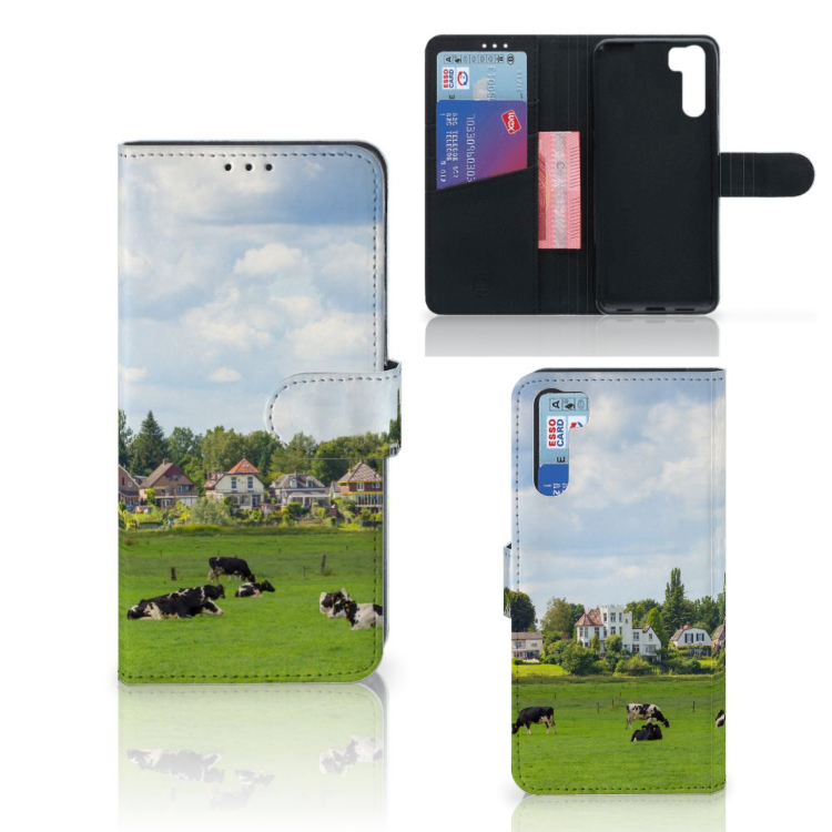 OPPO A91 | Reno3 Telefoonhoesje met Pasjes Koeien