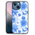 Bloemen Hoesje voor Apple iPhone 13 mini Flowers Blue B2C Telecom