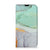 Bookcase voor iPhone 13 Mini Watercolor Mix met een prachtig aquarelontwerp en gouden accenten.