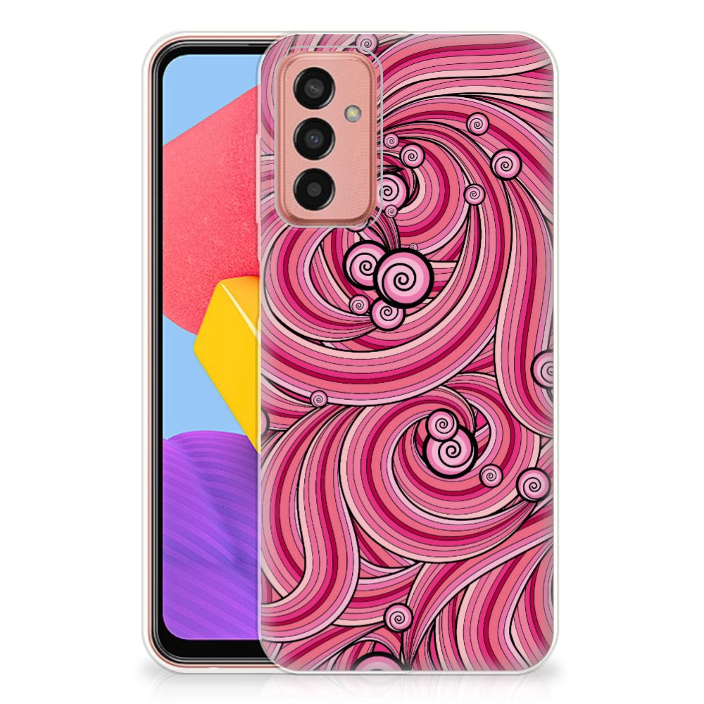 Samsung Galaxy M13 | M23 Hoesje maken Swirl Pink B2C Telecom