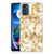 Motorola Moto E32/E32s TPU Siliconen Hoesje Marmer Goud B2C Telecom