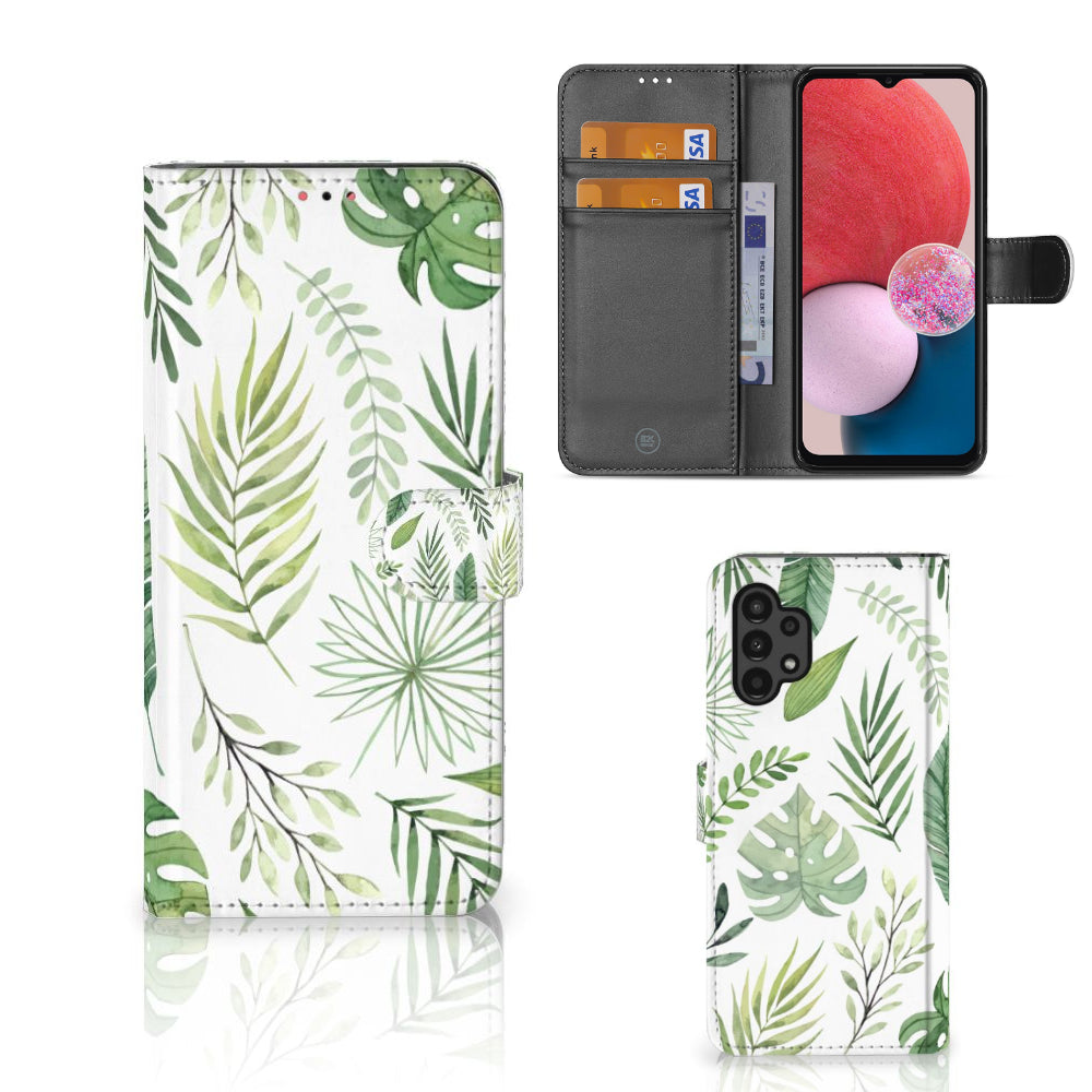 Samsung Galaxy A13 (4G) Hoesje Leaves