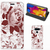 Bookcase LG V40 Thinq Watercolor Flowers