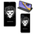 Mobiel BookCase Samsung Galaxy A51 Skull Hair - B2C Telecom