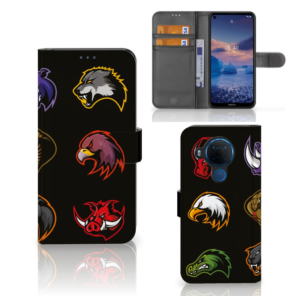 Nokia 5.4 Leuk Hoesje Cartoon