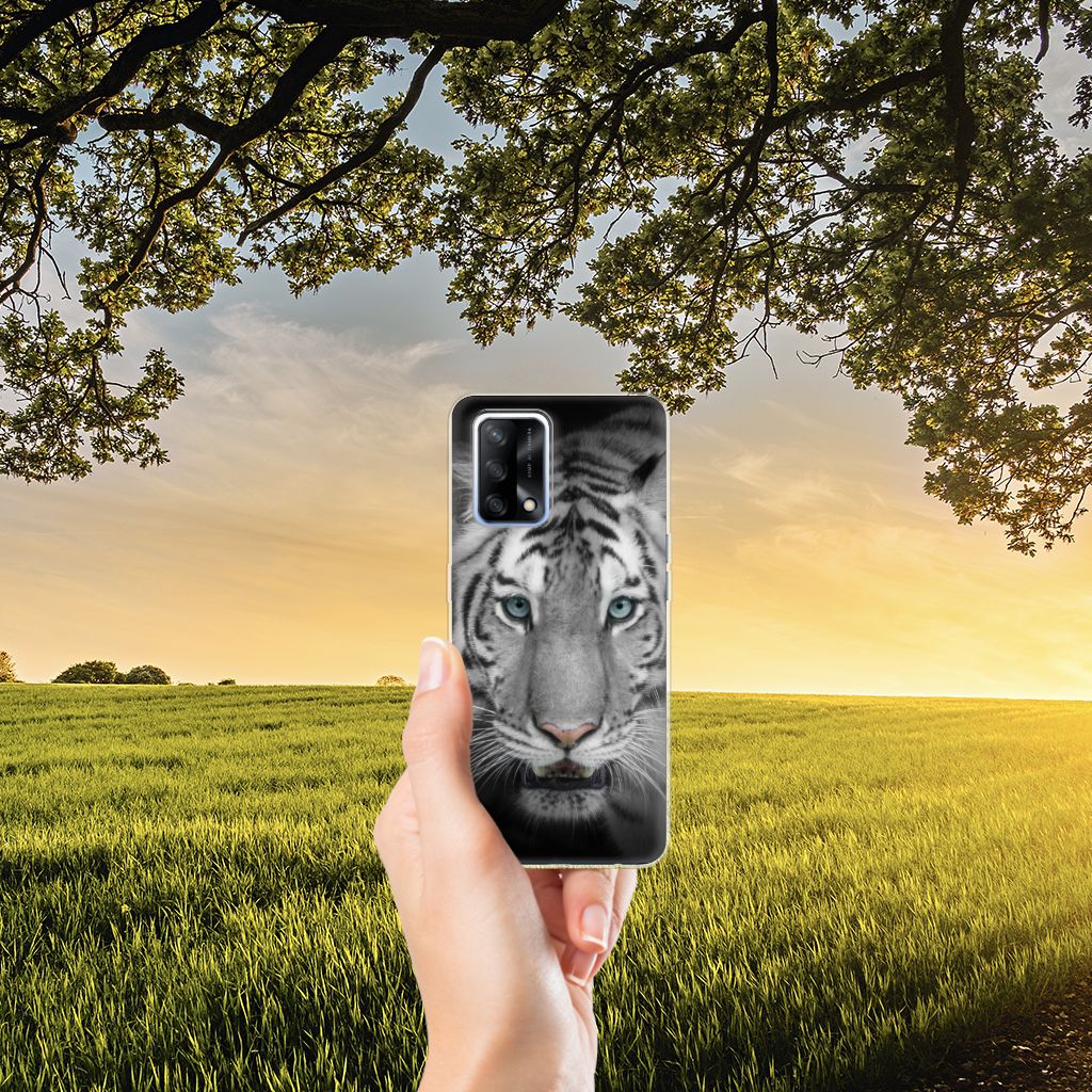 OPPO A74 4G TPU Hoesje Tijger B2C Telecom