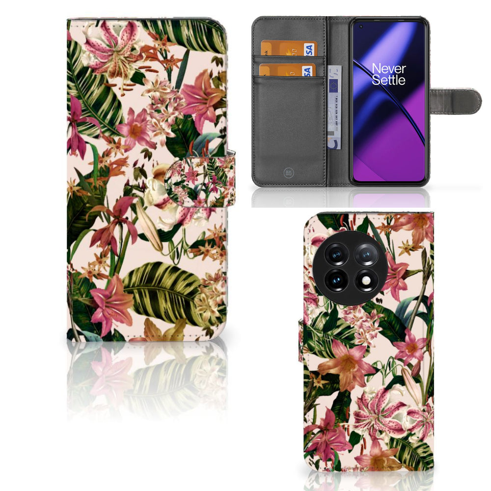 OnePlus 11 Hoesje Flowers