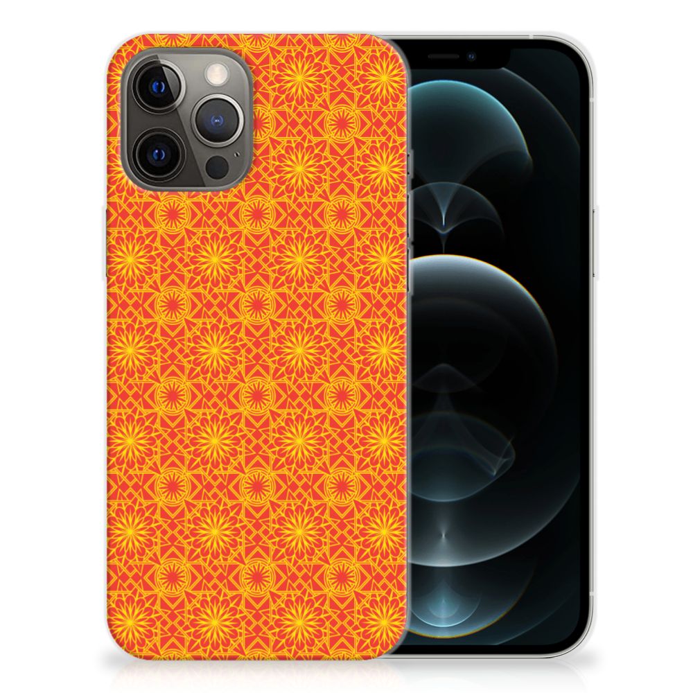 iPhone 12 Pro Max TPU bumper Batik Oranje B2C Telecom