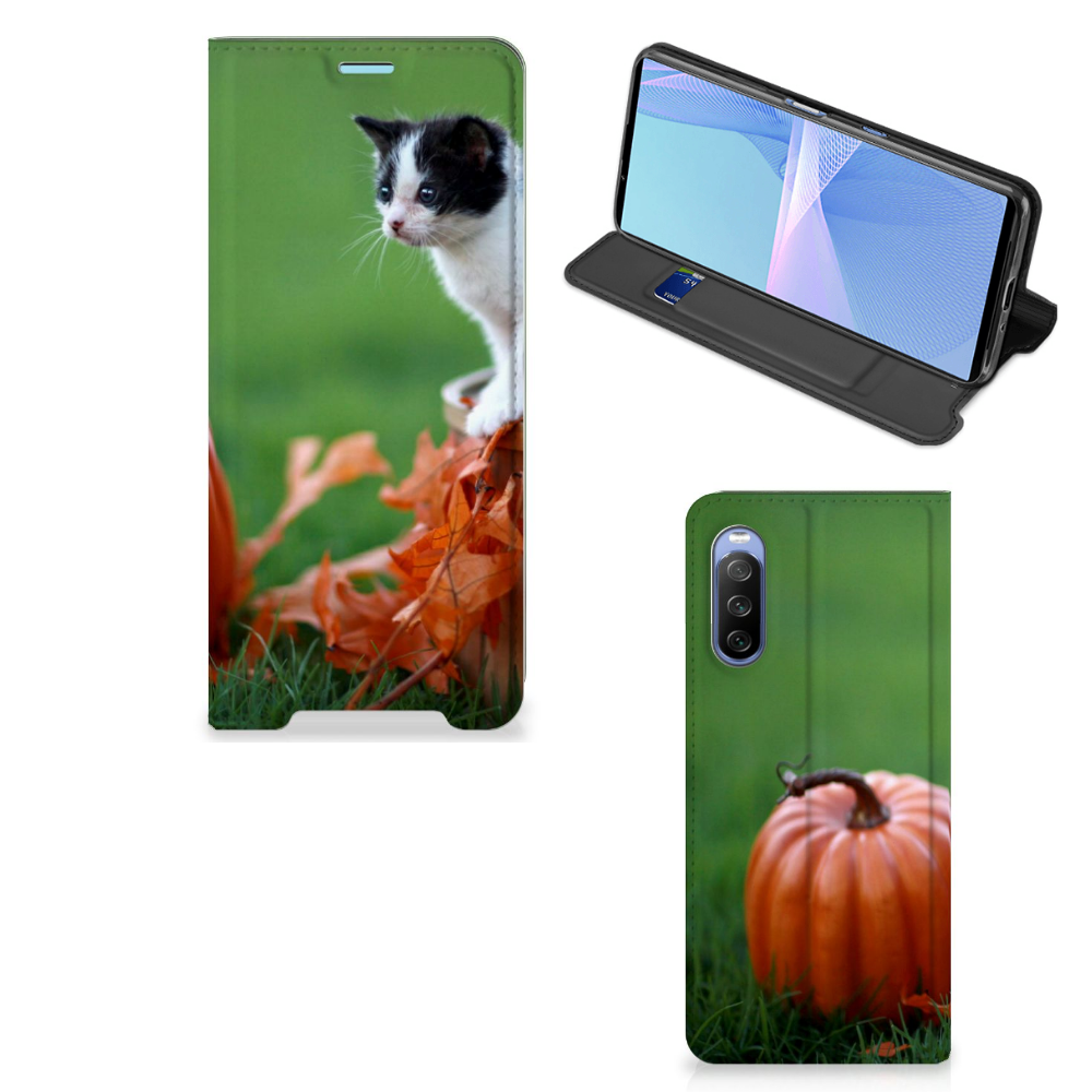 Sony Xperia 10 III Hoesje maken Kitten - B2C Telecom