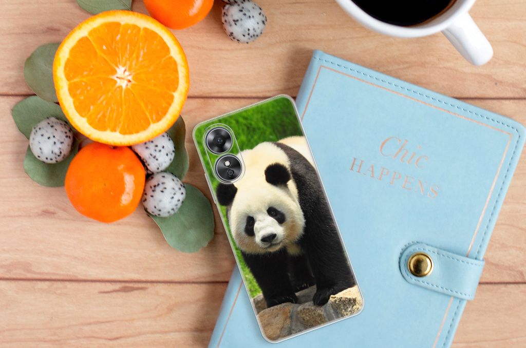 OPPO A17 TPU Hoesje Panda B2C Telecom